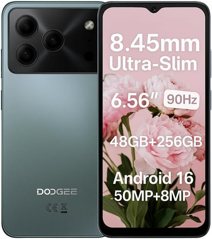 DOOGEE Note56 Plus Smartphone, 48GB+256GB, Android 16 - Débloqué ll