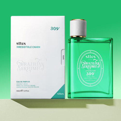 Parfum Sttes 309# (ENCANTO IRRESISTIBLE) – Eau de Parfum 100 ml (3,4 fl oz) – Crème de coco, vanille, praliné grillé